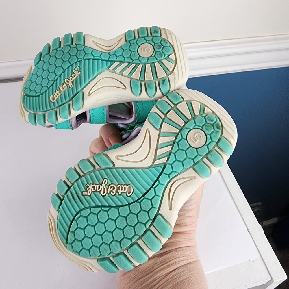 Cat & Jack Girl"s Size 5 Afton Hiking Sandals - Picture 7 of 8